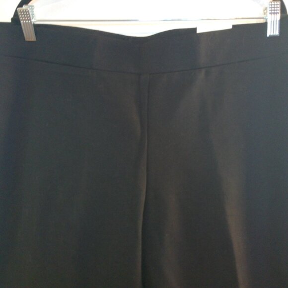 Susan Graver Three Black Pants Size 16 16P XL - Picture 9 of 16